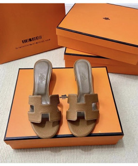 에르메스 올수공 오아시스 슬리퍼 샌들 앱송 28